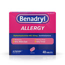 Benadryl Antihistamine Allergy Relief 25 Mg - 48 tablets