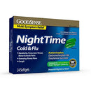 GoodSense Nighttime Cold & Flu Softgels -  24 count