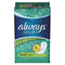 Always Ultra Thin Super Long Daily Pads Without Wings - 40ct