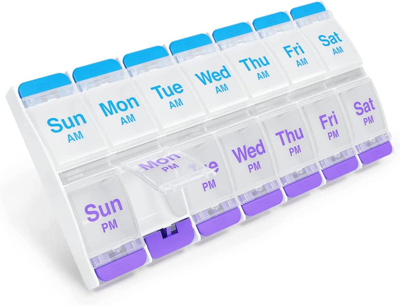 Ezy Dose Weekly Pill Organizer and Planner