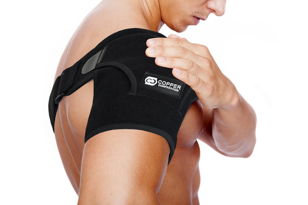 Copper Compression - Recovery Back Brace - Lower Back Pain Relief - Highest  Copper Content - Lumbar Waist Support Belt 