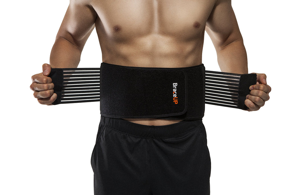 Copper Compression Lower Back Lumbar Support Recovery Brace