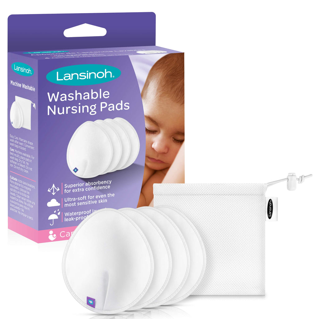 Lansinoh Washable Comfortable Nursing Pads- 4 count – Direct FSA