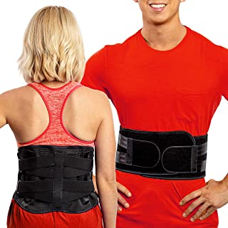 RiptGear Back Brace for Back Pain Relief and Support for Lower Back Pain -  Lumbar Support and Back Pain Relief - Lumbar Brace and Back Support Belt