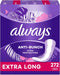 Always Xtra Protection Daily Liners -Extra Long- 272 count