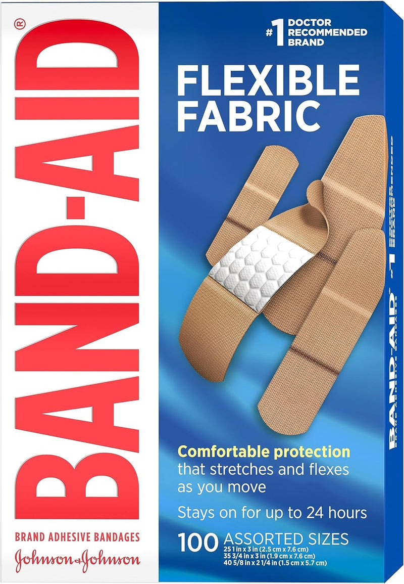 Band-Aid Flexible Fabric 100 count