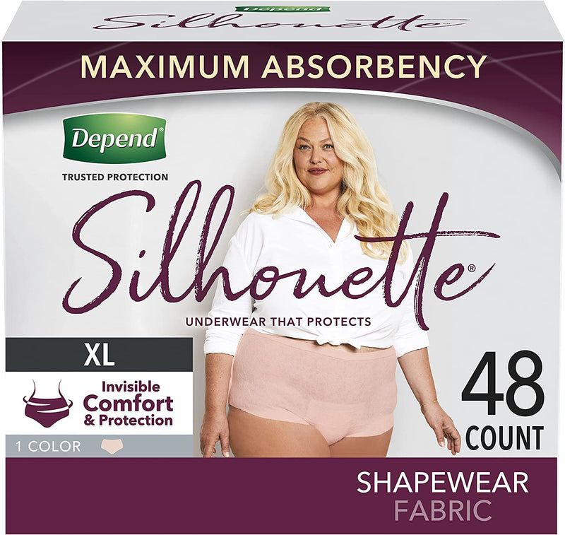 Save on Depend Women's Silhouette Incontinence Underwear Maximum 2 Colors S  Order Online Delivery