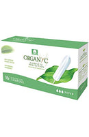 Organyc 100% Certified Organic Cotton Tampons- 16 count