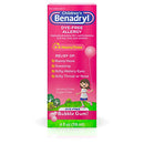 Benadryl 4-fl. oz of Children's Dye-Free Allergy Liquid in bubble gum flavor