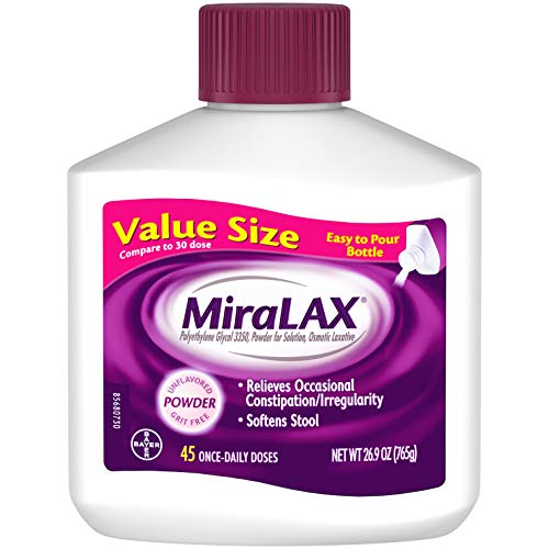 MiraLAX Laxative Powder- 45 doses