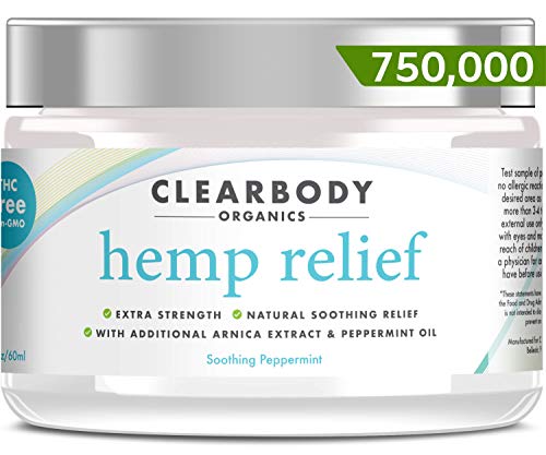 Clearbody Organics Hemp Pain Relief Oil Cream