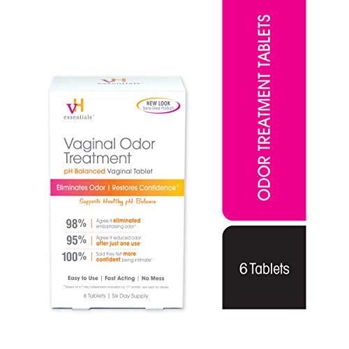 vH essentials pH Balanced Vaginal Odor Treatment Tablets