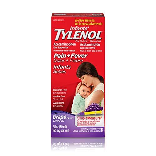 Infants' Tylenol Acetaminophen Liquid Medicine- Grape