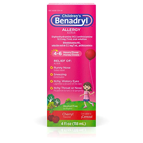 Children's Benadryl Allergy Liquid - 4 fl oz