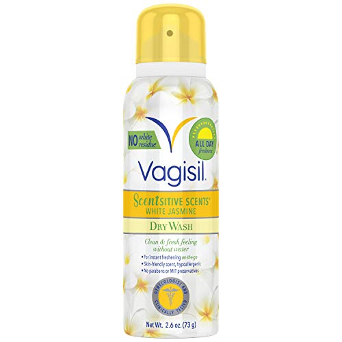 Vagisil Scentsitive Scents Dry Wash Deodorant Spray