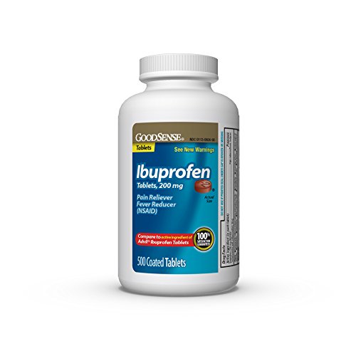 GoodSense Ibuprofen 200 mg Tablets- 500 count