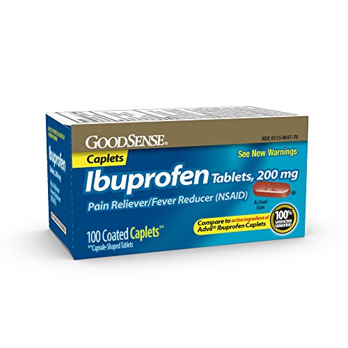 GoodSense Ibuprofen Tablets 200mg - 100 count