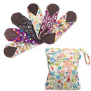 Teamoy 10 Inches Reusable Washable Cloth Menstrual Pads- 6 pack