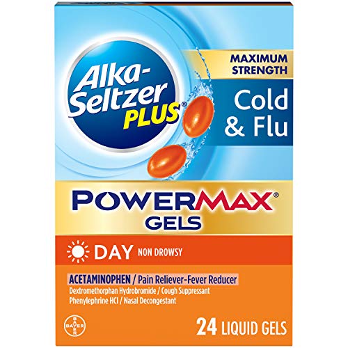 Alka-seltzer Plus Cold and Flu Maximum Strength Max Gels - 24 Count