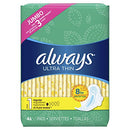 Always Ultra Pads Regular w/Flexi-Wings - Size 1 - 46 count