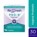 RepHresh Pro B Probiotic Supplement Capsules- 30 count