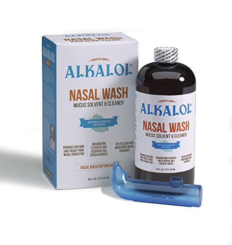 Alkalol Natural Soothing Nasal Wash 16-OZ