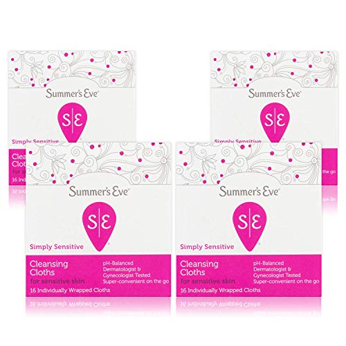 Summer's Eve Cleansing Cloth Simply Sensitive- 16 count