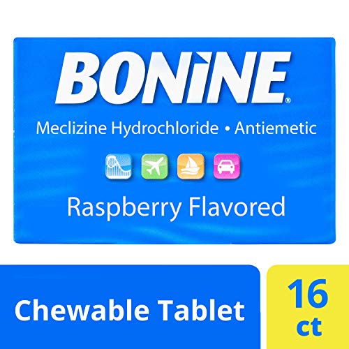 Bonine Motion Sickness Multicolor Tablets