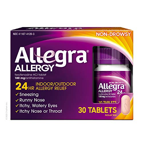 Allegra Adult 24 Hour Allergy Relief 30 Tablets