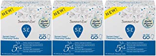 Summer's Eve Cleansing Cloths  Pomegranate- 48 count, 3 pack