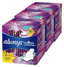 Always Radiant Teen Pads - Size 1 - 14 count - 3 pack