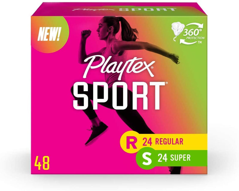 Playtex Sport Tampons 48 Count