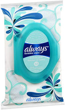 Always Feminine Wipes Fresh & Clean - 32 wipes - 2 pack