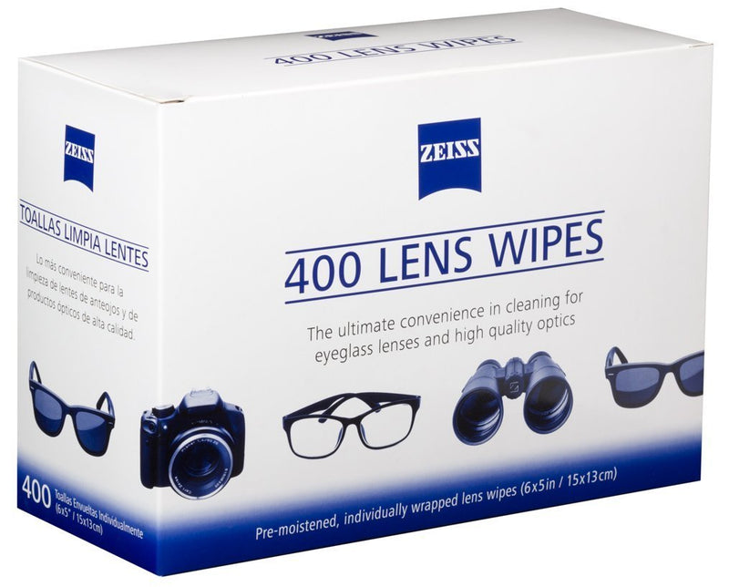 Zeiss Lens Cleaning Wipes- 400 Count