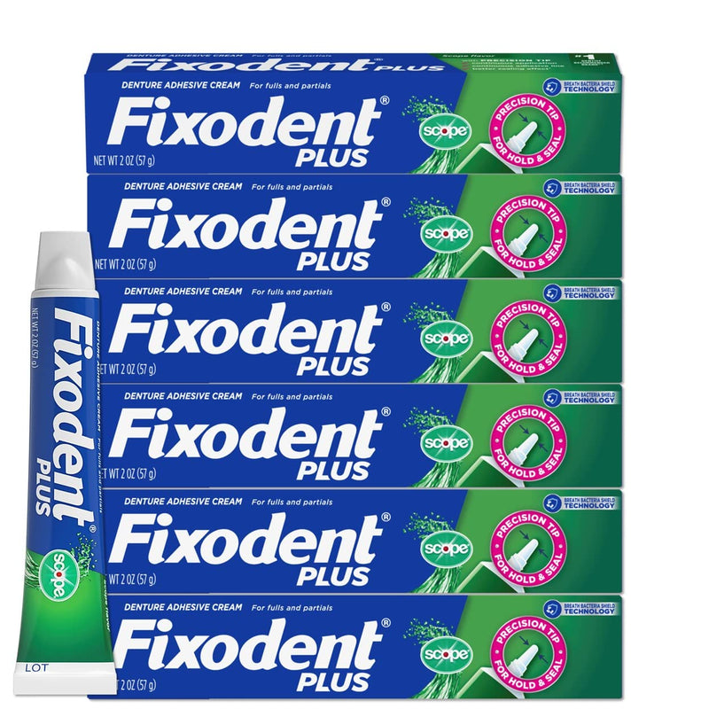 Fixodent Control Denture Cream- Pack of 6