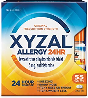 Xyzal Allergy Tablet 55 Count