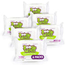 Boogie Wipes Unscented 30 Count - 6 pack