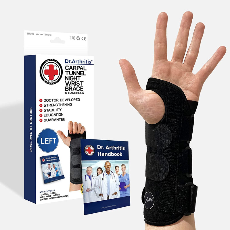 Dr. Arthritis Carpal Tunnel Wrist Brace Night – Direct FSA