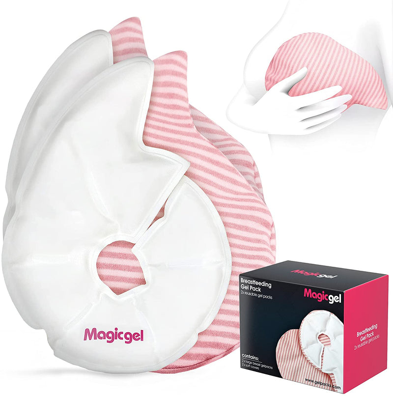Breast Pad Heating Pad Reusable Microwavable New Mom 