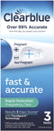 Clearblue Rapid Detection Pregnancy Test - 3 count