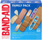 Band-Aid Flexible Fabric Family Pack Adhesive Bandages 110 count