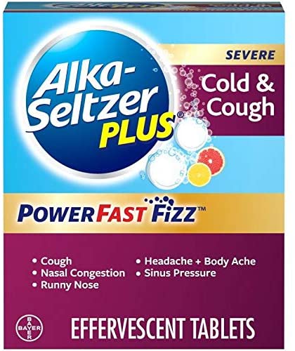 Alka-Seltzer Plus Cold & Cough Medicine - 20 Count